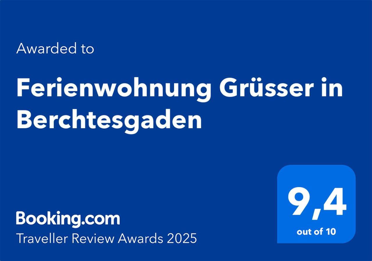 Ferienwohnung Gruesser In Berchtesgaden Exterior foto